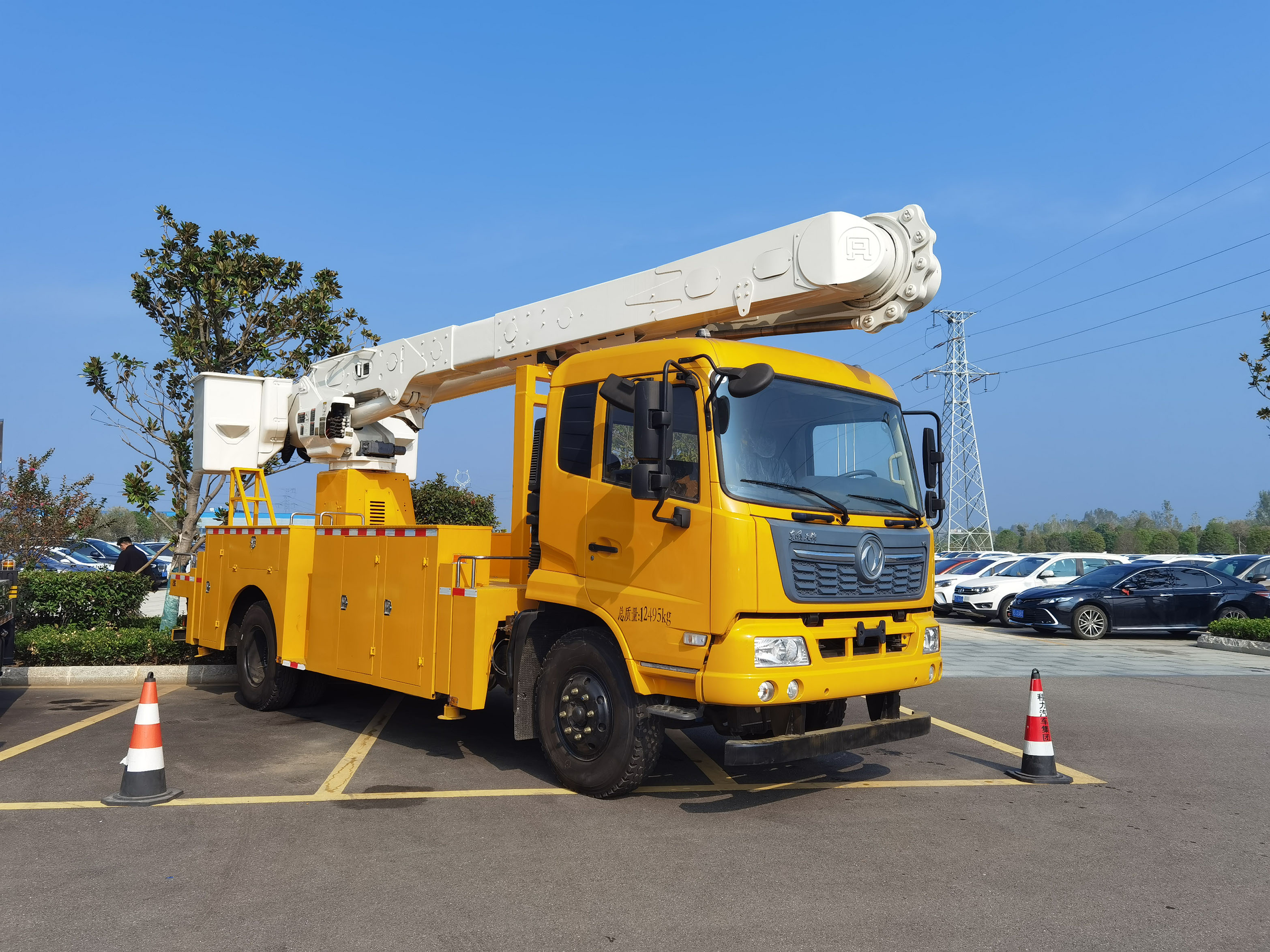 東風天錦20米帶電高空作業車